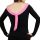 Too Fast Damen Lonsleeve Sink Swim Schwarz | Rosa Tattoo Pin Up 7005