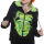 Banned Damen Kapuzenjacke HBN026 Hoodie Frankenstein Halloween Gothic 8013