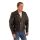 OSX Herren Leder-Jacke Bikerjacke Classic Padded Patrol Jacket 106 Echtleder