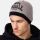 Lonsdale Beanie Mütze Levedale 117339 Strick Schwarz | Grau 6136