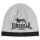 Lonsdale Beanie Mütze Levedale 117339 Strick Schwarz | Grau 6136
