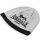 Lonsdale Beanie Mütze Levedale 117339 Strick Schwarz | Grau 6136