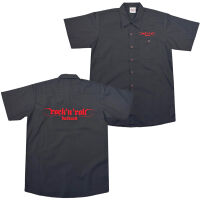Rocknroll Bastard Herren Hemd Shirt mit Stick oder ohne...