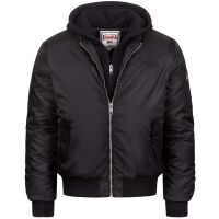 Lonsdale Herren Jacke Ballindean 117315 Schwarz 6137