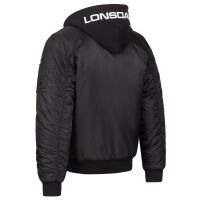 Lonsdale Herren Jacke Ballindean 117315 Schwarz 6137
