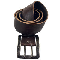 Cowboys Belt Unisex Gürtel Leder Braun 5043