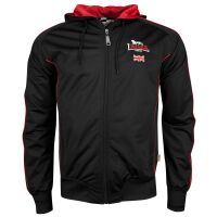 Lonsdale Herren Trainer Kapuzen-Jacke Blaine Schwarz 6053