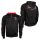 Lonsdale Herren Trainer Kapuzen-Jacke Blaine Schwarz 6053