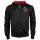 Lonsdale Herren Trainer Kapuzen-Jacke Blaine Schwarz 6053