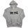 Lonsdale Herren Trainer Kapuzen-Jacke Notthingham Grau 6056
