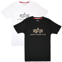 Alpha Industries Herren T-Shirt 3D Camo Logo T 118524...