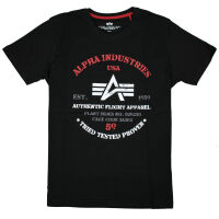Alpha Industries Herren T-Shirt Authentic Print T 126519...