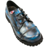 Alpha Rangers 3-loch Halbschuhe Stahlkappe Blau Rot Rub Off Schwarz Farbauswahl Türkis Blau Rub Off 5069 EU 43