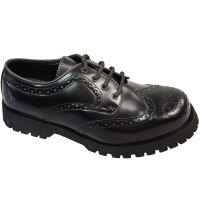Alpha Rangers Halbschuh Budapester Schwarz Unisex Brogue...