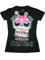 Cupcake Cult Damen T-Shirt Miss Hater T Lady Schwarz Emo...