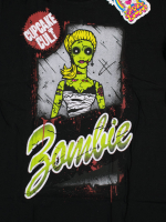 Cupcake Cult Damen T-Shirt Zarbe T Lady Schwarz Zombie Barbie Emo Oberteil 5019