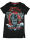 Darkside Damen Girlie T-Shirt Zombie Blood Splatter Horror Halloween 5011