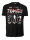 Darkside T-Shirt How To Kill Zombies Blood Splatter Horror Blut Halloween 5003