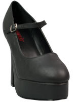 DemoniaCult Damen Pump Maryjane Doll DOL50 Lolita High Heel Gothic 5006