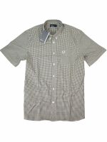 Fred Perry Button - Down Kurzarmhemd M3534 A30 Nettle...