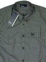 Fred Perry Button Down Langarmhemd M3524 102 Three Colour...