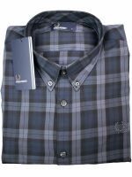 Fred Perry Button-Down Langarmhemd M2548 102 Winter...