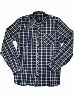 Fred Perry Button-Down Langarmhemd M3533 C16 Service Blue...