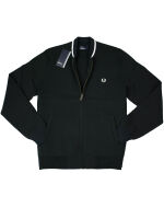 Fred Perry Cardigan Strickjacke K4519 102 Panelled...