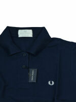 Fred Perry Damen Polo Navy G3720 608 Made in England 6087