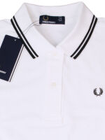 Fred Perry Damen Polo Shirt G3600 205 Piquee White Black...