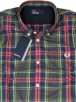 Fred Perry Herren Button Down Langarmhemd M9531 557...