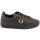 Fred Perry Herren Schuh Turnschuh Sneaker B2035 774 Schwarz Gold 5791