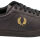 Fred Perry Herren Schuh Turnschuh Sneaker B2035 774 Schwarz Gold 5791