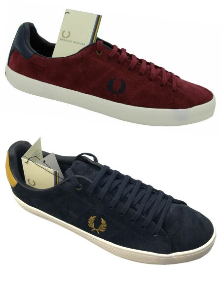 Fred Perry Herren Schuh Turnschuh Sneaker B3264 106 Bradley Wiggins Kollektion