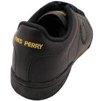 Fred Perry Herren Schuh Turnschuh Sportschuh Sneaker Schwarz B770 184 5000