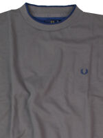 Fred Perry Piquee Shirt T-Shirt Grau Vintage M3220 168  5074