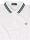 Fred Perry Polo Bomber Stripe Pique Shirt M5570 129 Snow White  7471