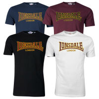 Lonsdale Herren T-Shirt Classic Slim Fit 111001 Oberteil...