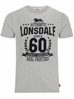 Lonsdale Herren T-Shirt Southfleet 114744 1004 Marl Grey...