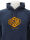 Lonsdale Kapuzenpullover Dunkelblau / Gelb Hoodie Diamantlogo Vintage  5059
