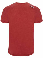 Lonsdale T-Shirt Wrotham 114742 2582 Marl Red Slim Fit 5223