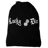 Lucky Dice Slip On Sneaker Stoffschuh Teufel Rockabilly Tattoo Oldschool Schwarz | Rot SH1006 EU 39
