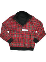 Merc Herrren Jacke Übergangsjacke Jenkins Schwarz Wendejacke Tartan 5030