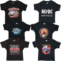 Metal Kids Kinder T-Shirt Bandshirt Merchandise Baby ACDC...