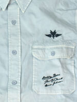 New Zealand NZA Auckland Langarmhemd Hemd NZ 8440 Hellblau Blau UK Flag 5002