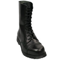 Underground Shoes Unisex 10-loch Ranger Schwarz 7703 Springerstiefel Boot 5112