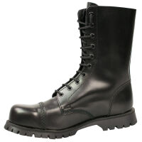 Underground Shoes Unisex 10-loch Ranger Schwarz 7703 Springerstiefel Boot 5112