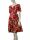 Vanity Project Damen Kleid Cowgirl Rot Pin up Rockabilly Vintage Petticoat 5003