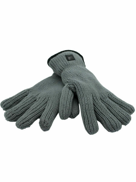 Vintage Industries Handschuhe Grau Matrix Strick Winterhandschuhe 5000