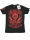 Yakuza Premium Herren T-Shirt Schwarz Rot Oberteil Kurzarm Filthy Cartel 5088